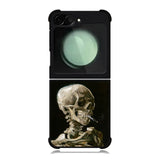 Skeleton Art Van Gogh FZ6213 Samsung Galaxy Z Flip 6 2024 5G Case