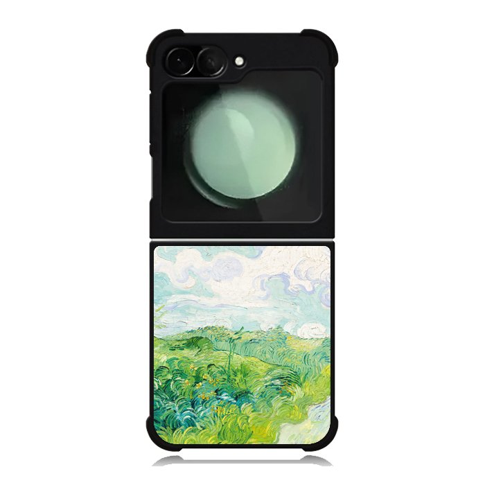 Green Wheat Fields Van Gogh FZ6225 Samsung Galaxy Z Flip 6 2024 5G Case