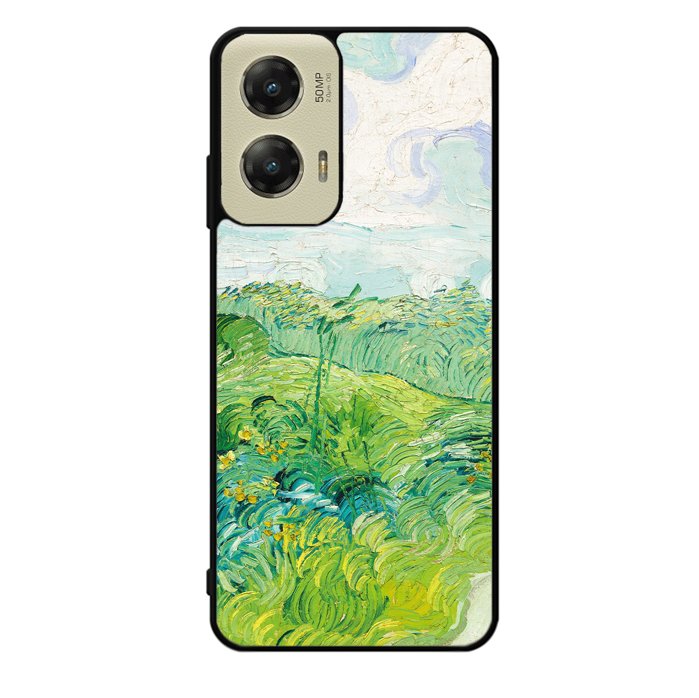 Green Wheat Fields Van Gogh FZ6225 Motorola Moto G Stylus 5G 2024 Case