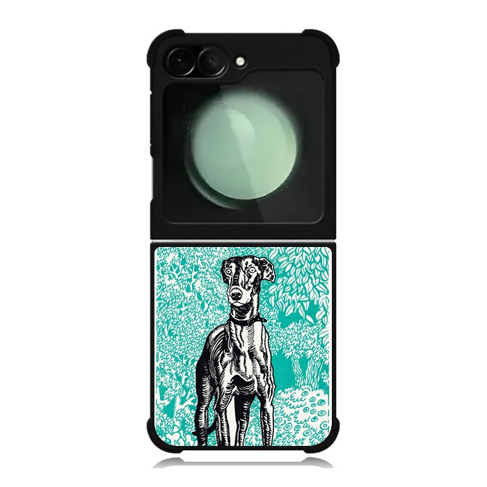 Dog Painting Art FZ6246 Samsung Galaxy Z Flip 6 2024 5G Case