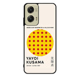 Yellow Circle Red Dot Art Yayoi Kusama FZ6260 Motorola Moto G Stylus 5G 2024 Case