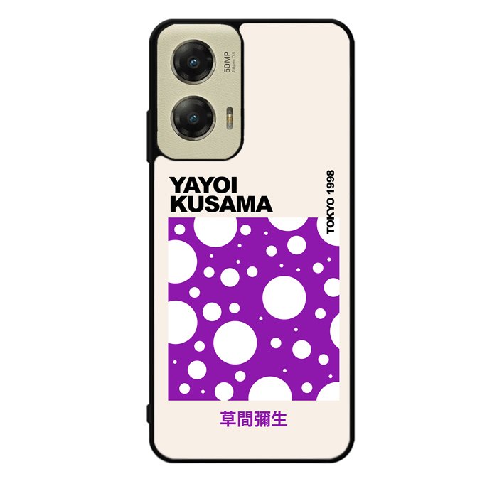 Polkadot Purple White Art Yayoi Kusama FZ6261 Motorola Moto G Stylus 5G 2024 Case