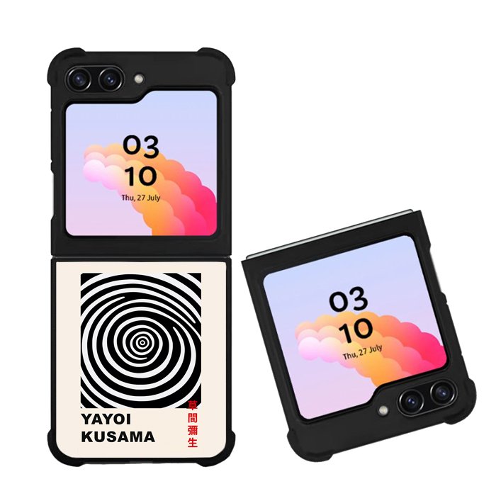 Circle Yayoi Kusama Art FZ6271 Samsung Galaxy Z Flip 5 2023 5G Case