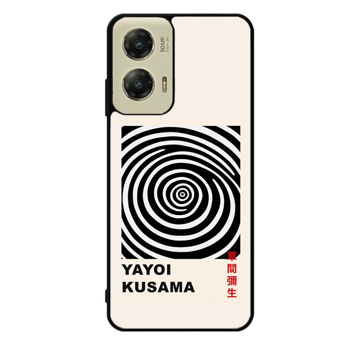 Circle Yayoi Kusama Art FZ6271 Motorola Moto G Stylus 5G 2024 Case