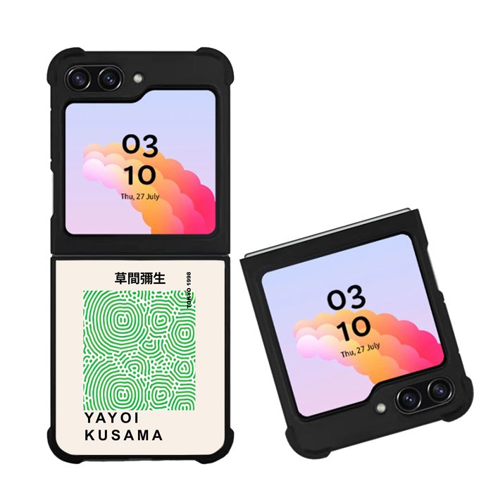 Circle Art Yayoi Kusama FZ6274 Samsung Galaxy Z Flip 5 2023 5G Case