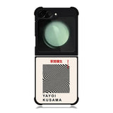 Swirl Line Yayoi Kusama Art FZ6278 Samsung Galaxy Z Flip 6 2024 5G Case