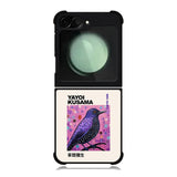 Bird Art Yayoi Kusama Art FZ6279 Samsung Galaxy Z Flip 6 2024 5G Case