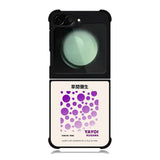 Purple Polkadot Kusama Art FZ6280 Samsung Galaxy Z Flip 6 2024 5G Case