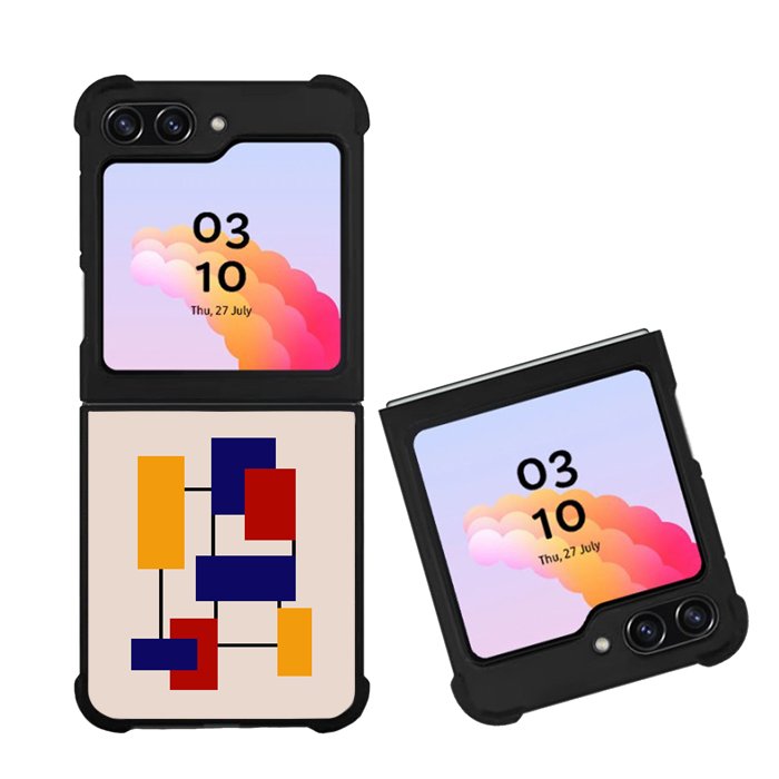 Abstract Rectangle FZ6283 Samsung Galaxy Z Flip 5 2023 5G Case