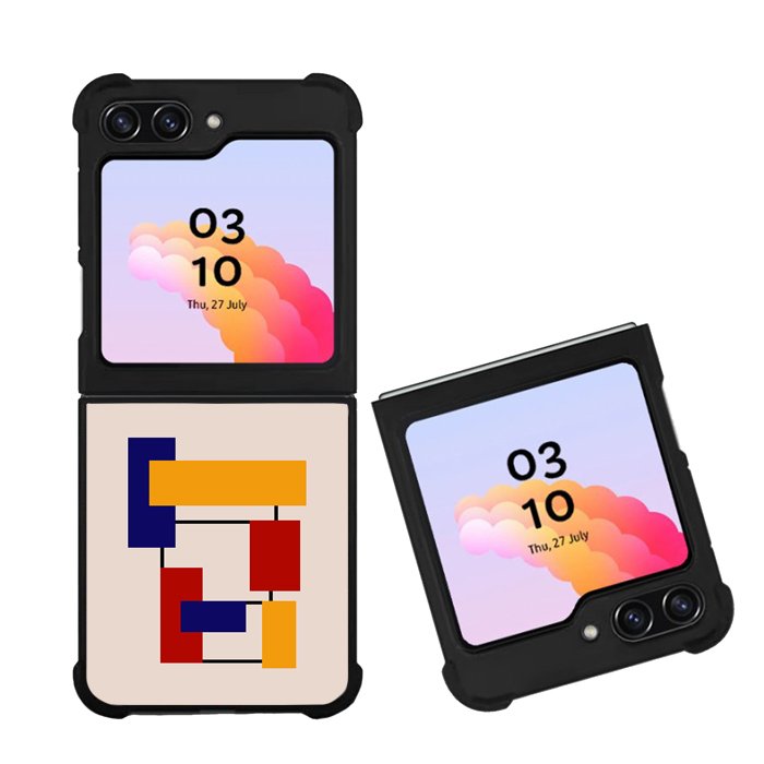 Abstract Rectangle FZ6284 Samsung Galaxy Z Flip 5 2023 5G Case
