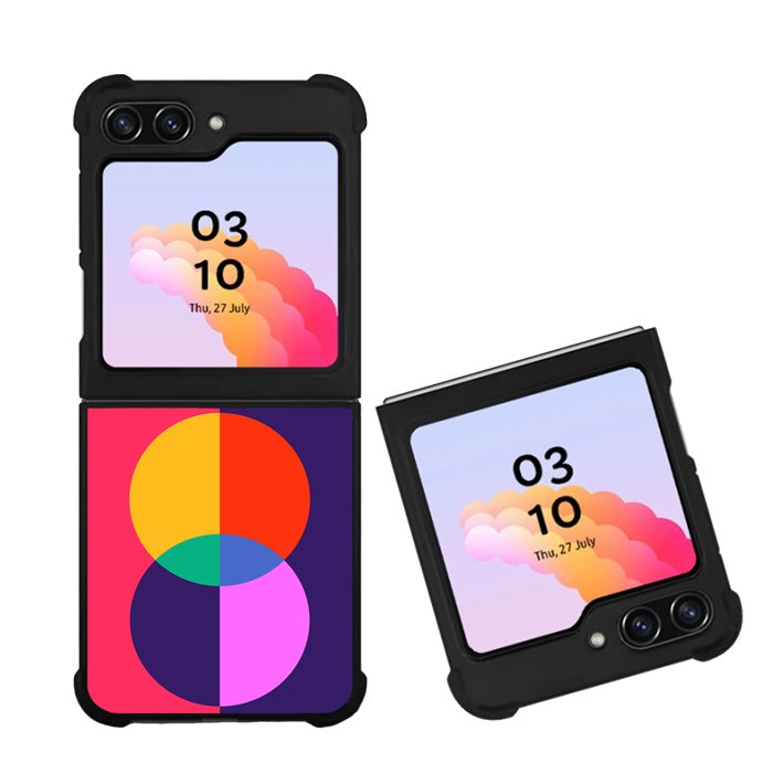 Minimalist Circle Art FZ6295 Samsung Galaxy Z Flip 5 2023 5G Case