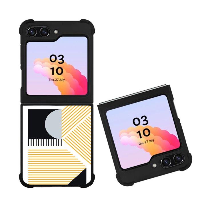 Bauhaus Geometry Art FZ6318 Samsung Galaxy Z Flip 5 2023 5G Case