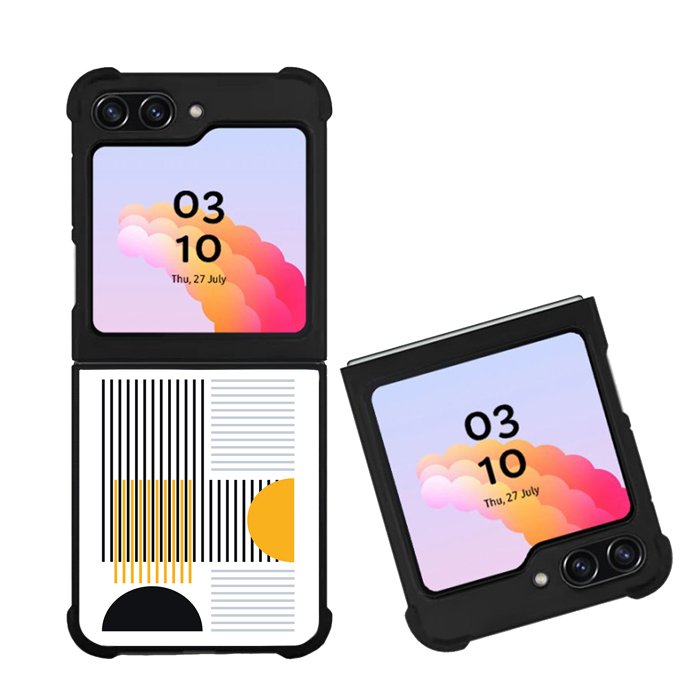 Bauhaus Geometry Art FZ6319 Samsung Galaxy Z Flip 5 2023 5G Case
