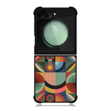 Bauhaus Geometry Art FZ6320 Samsung Galaxy Z Flip 6 2024 5G Case