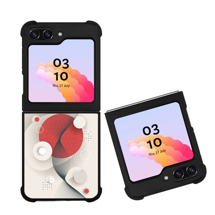 Geometry Art Red FZ6325 Samsung Galaxy Z Flip 5 2023 5G Case