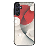 Geometry Art Red FZ6325 Samsung Galaxy A25 5G Case