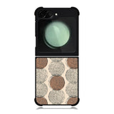 Geometry Brown Art FZ6334 Samsung Galaxy Z Flip 6 2024 5G Case