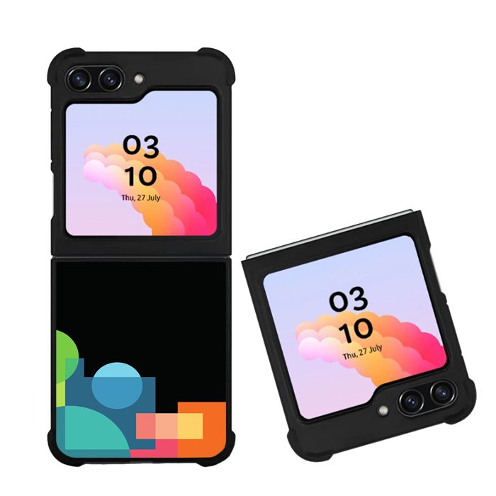 Geometry Dark Pop Art FZ6362 Samsung Galaxy Z Flip 5 2023 5G Case