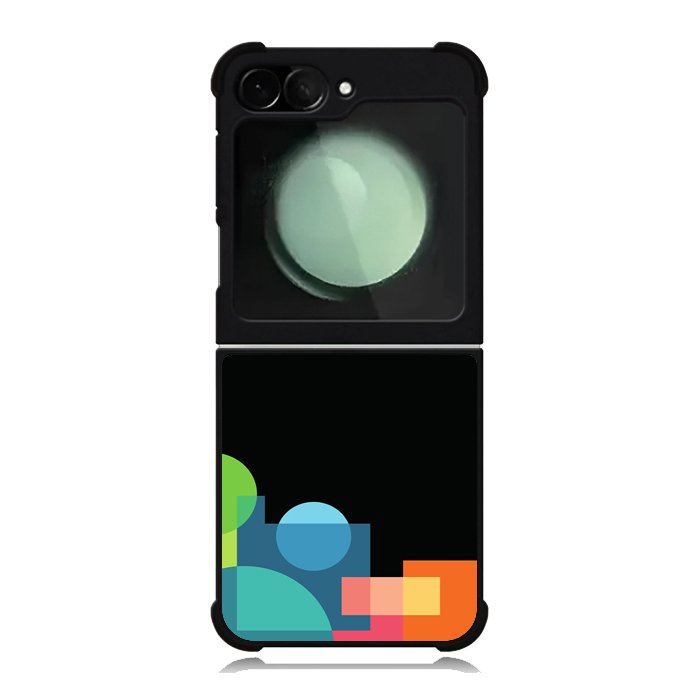 Geometry Dark Pop Art FZ6362 Samsung Galaxy Z Flip 6 2024 5G Case