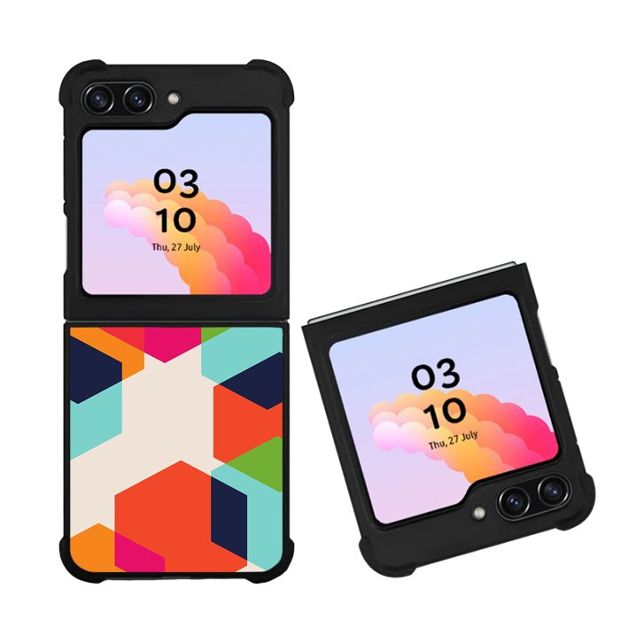 Geometry Hexagon Art FZ6368 Samsung Galaxy Z Flip 5 2023 5G Case