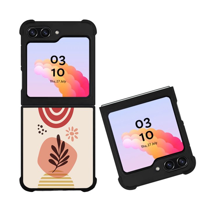 Floral Aesthetic Pastel FZ6372 Samsung Galaxy Z Flip 5 2023 5G Case