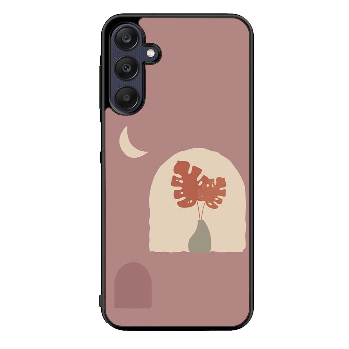 Aesthehtic Moon Floral FZ6380 Samsung Galaxy A15 5G Case
