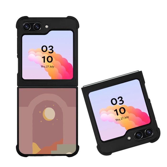 Moon Aesthetic Pastel FZ6385 Samsung Galaxy Z Flip 5 2023 5G Case
