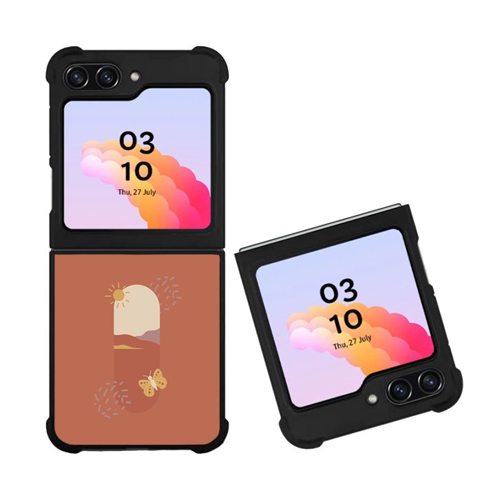 Sunset Pastel Art ZF6391 Samsung Galaxy Z Flip 5 2023 5G Case