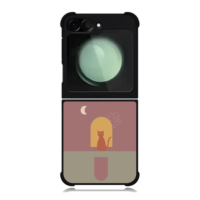 Cat Aesthetic Pastel FZ6392 Samsung Galaxy Z Flip 6 2024 5G Case