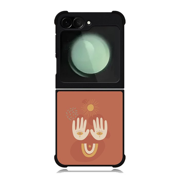 Hand Floral Aesthetic FZ6398 Samsung Galaxy Z Flip 6 2024 5G Case