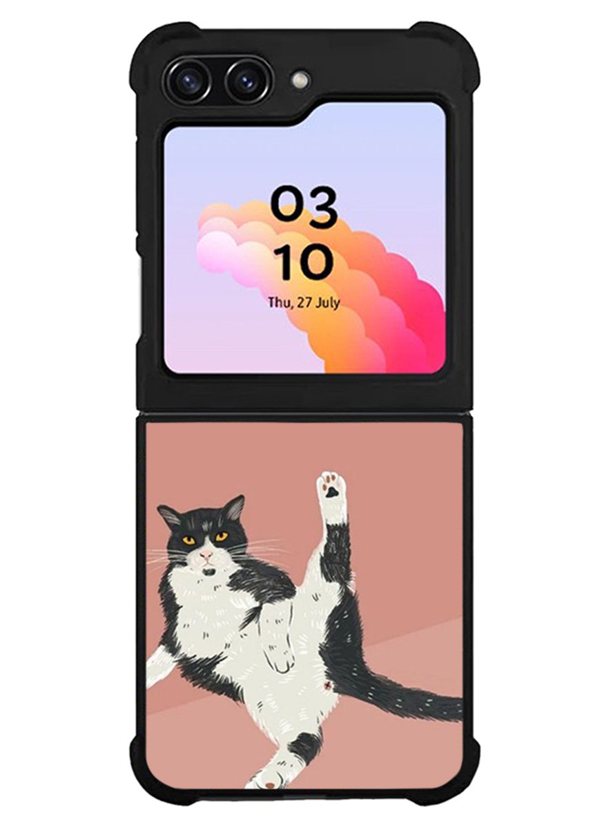Cat Samsung Galaxy Z Flip 5 5G 2023 Case OV11193
