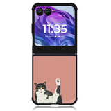 Cat Motorola Moto Razr Plus 2024 , Moto Razr+ 2024 Case OV11193