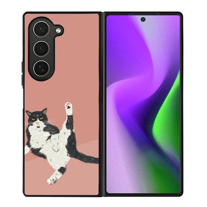 Cat Samsung Galaxy Z Fold 6 5G 2024 Case OV11193