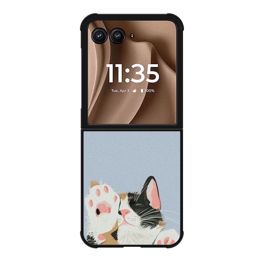 Cat Motorola Moto RAZR Plus 2025 Case OV11194