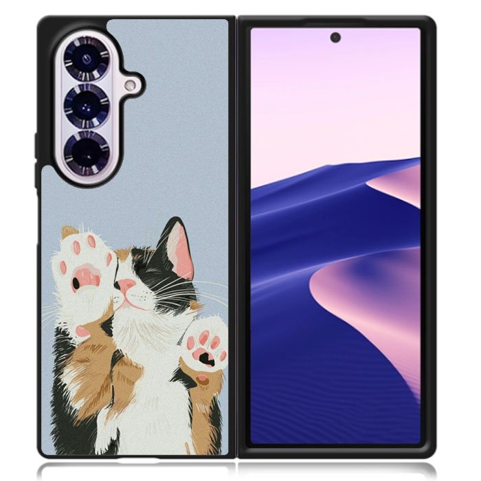 Cat Samsung Galaxy Z Fold 7 Case OV11194