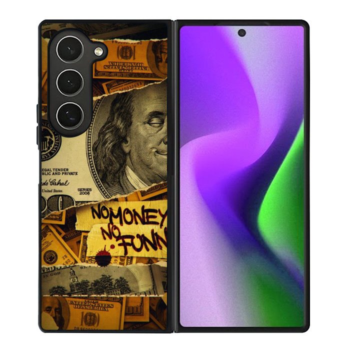 No Money No Funy Samsung Galaxy Z Fold 6 5G 2024 Case OV10988