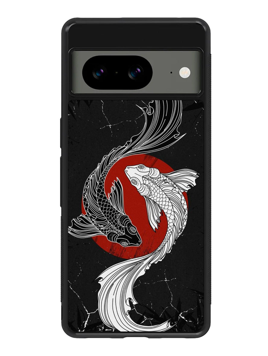 Yin And Yang Fish Google Pixel 8 Case QC10961