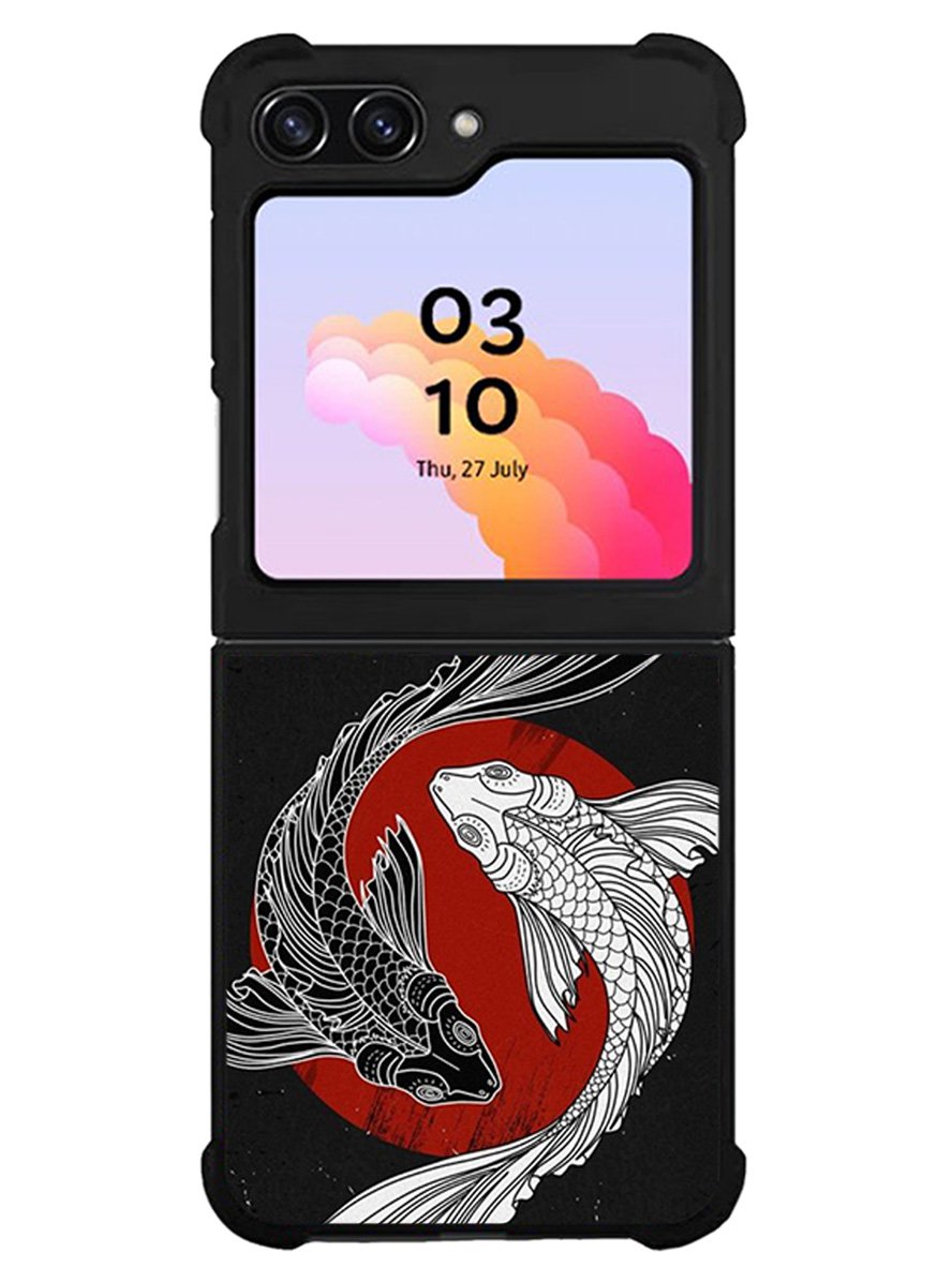 Yin And Yang Fish Samsung Galaxy Z Flip 5 5G 2023 Case OV10961