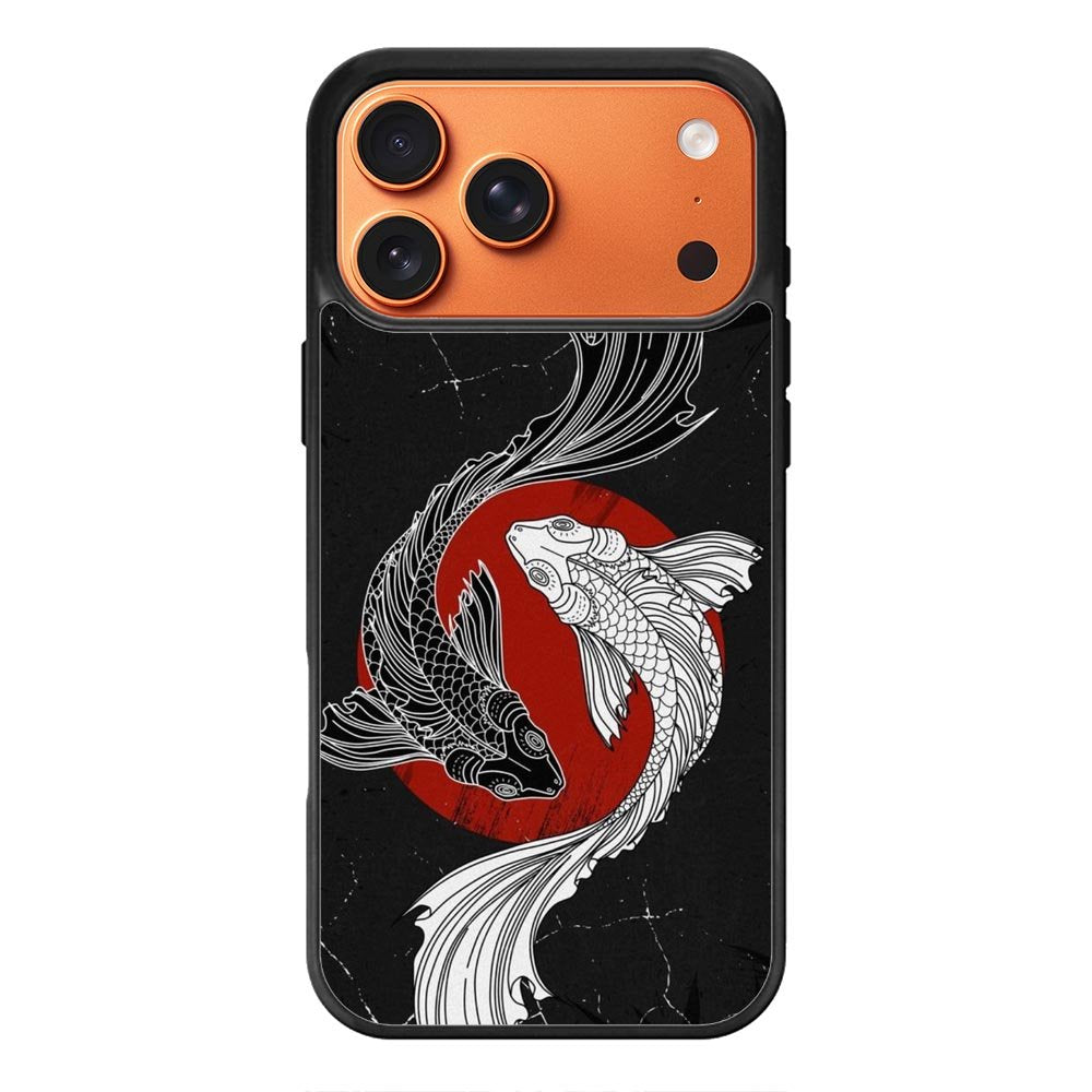 Yin And Yang Fish iPhone 17 Pro Max Case QC10961