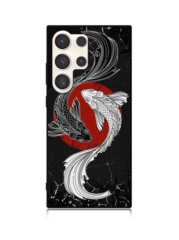 Yin And Yang Fish Samsung Galaxy S25 Ultra 5G Case QC10961