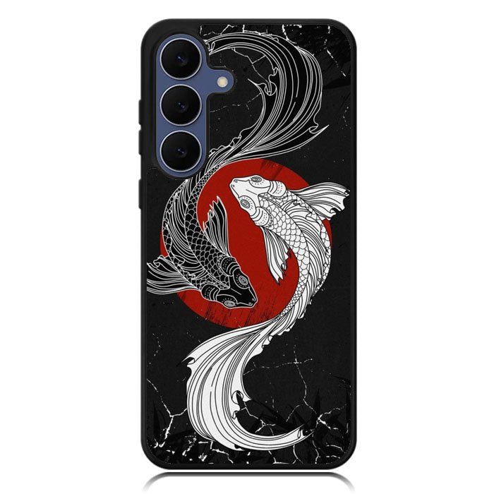 Yin And Yang Fish Samsung Galaxy S25 FE Case OV10961