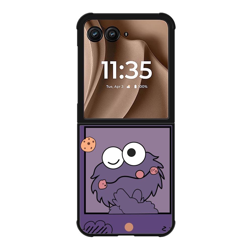 Cookie Monster Motorola Moto RAZR Plus 2025 Case OV11056