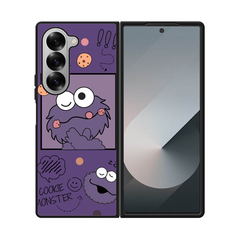 Cookie Monster Samsung Galaxy Z Fold 7 5G Case OV11056