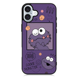 Cookie Monster iPhone 16 Plus Case QC11056