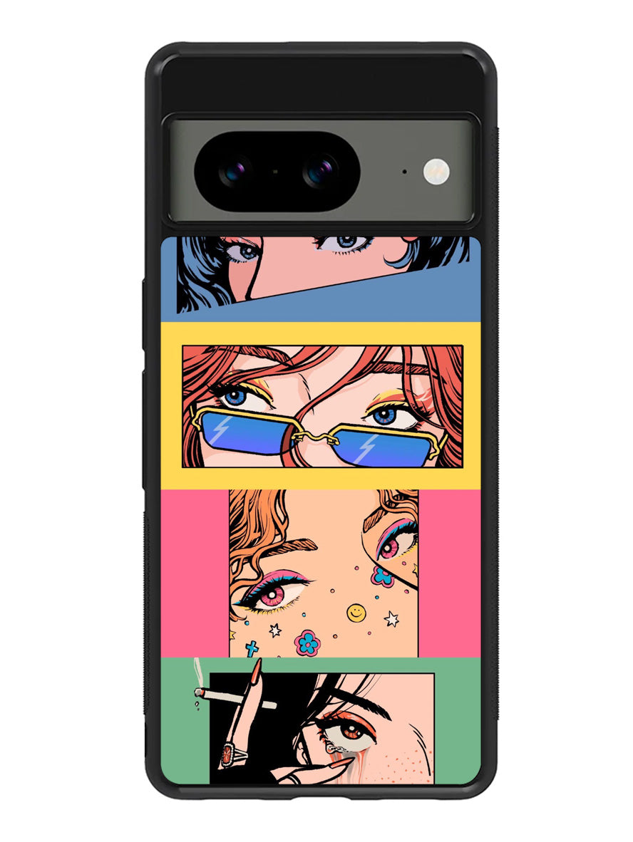 Aesthetic GIrl Google Pixel 8A Case QC11138