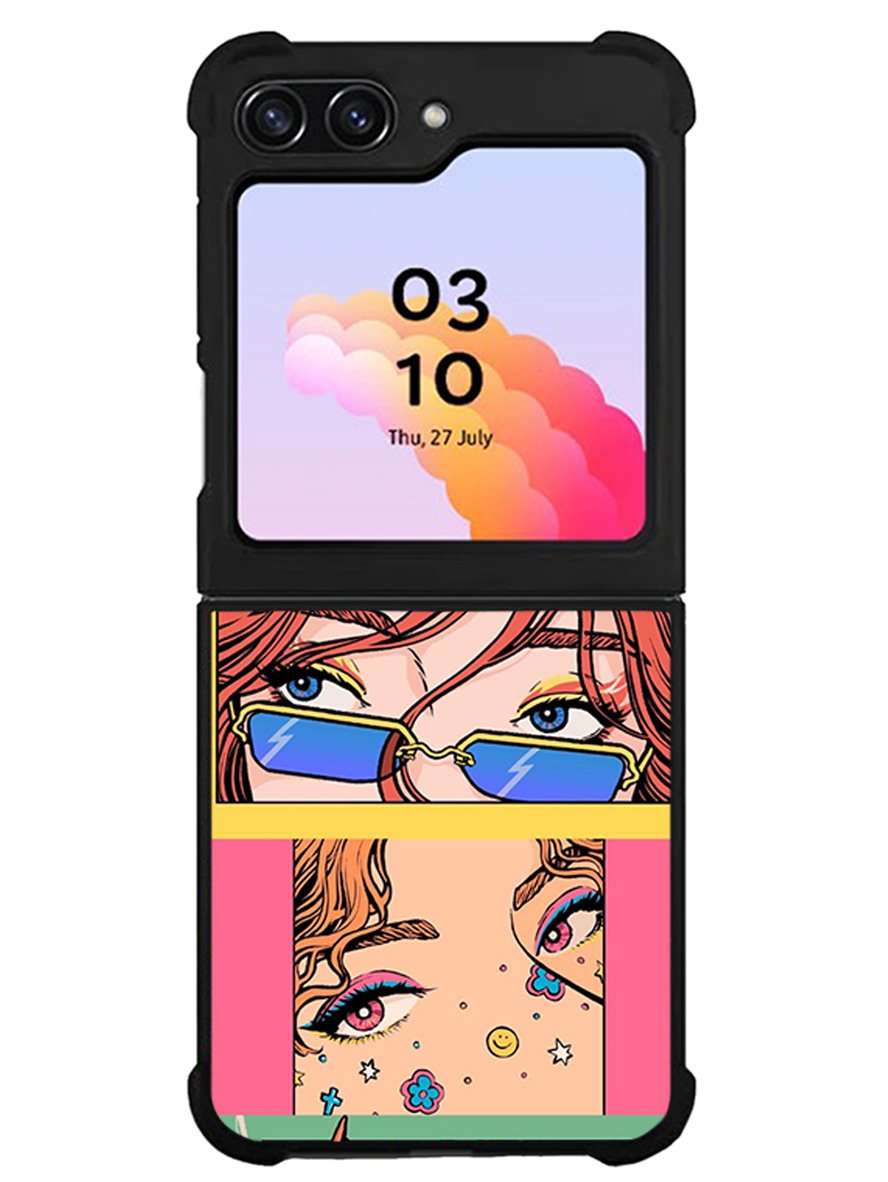 Aesthetic GIrl Samsung Galaxy Z Flip 5 5G 2023 Case OV11138
