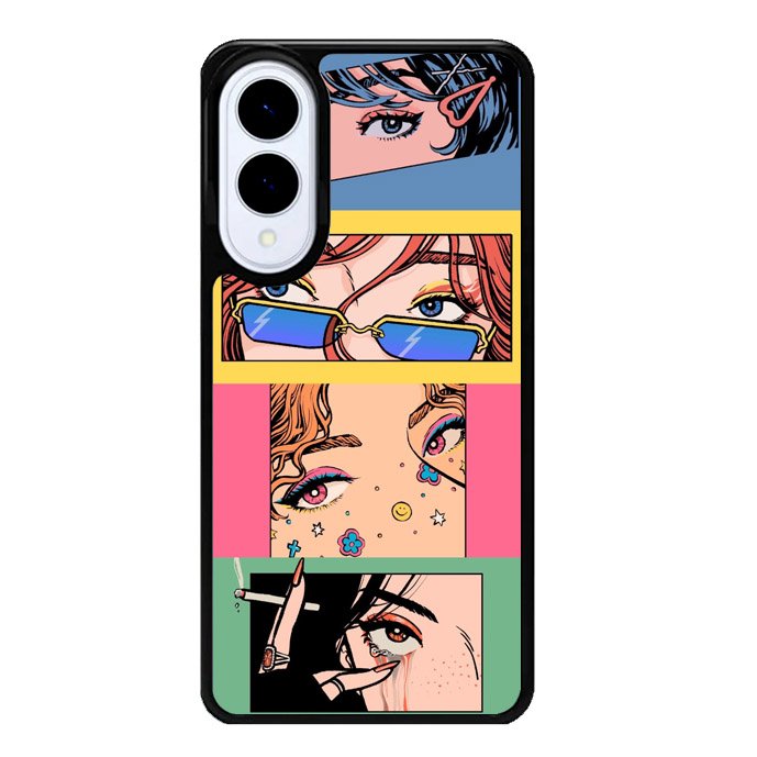 Aesthetic GIrl Samsung Galaxy S25 Edge 5G Case OV11138