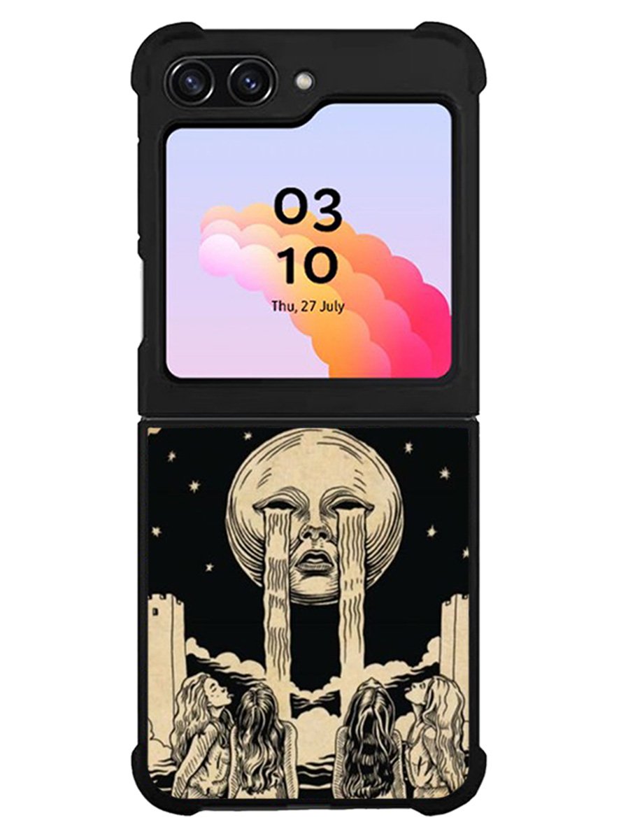 The Moon Samsung Galaxy Z Flip 5 5G 2023 Case OV10939