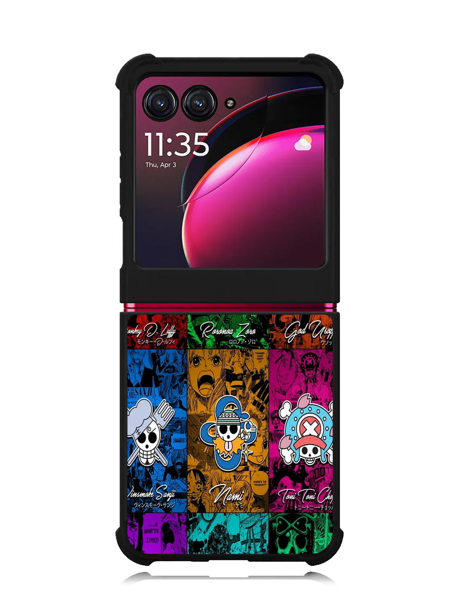 One Piece Crew Motorola Moto Razr Plus 2023 , Moto Razr+ 2023 Case OV10991