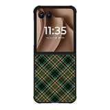 Tartan pattern Motorola Moto RAZR Plus 2025 Case OV11049